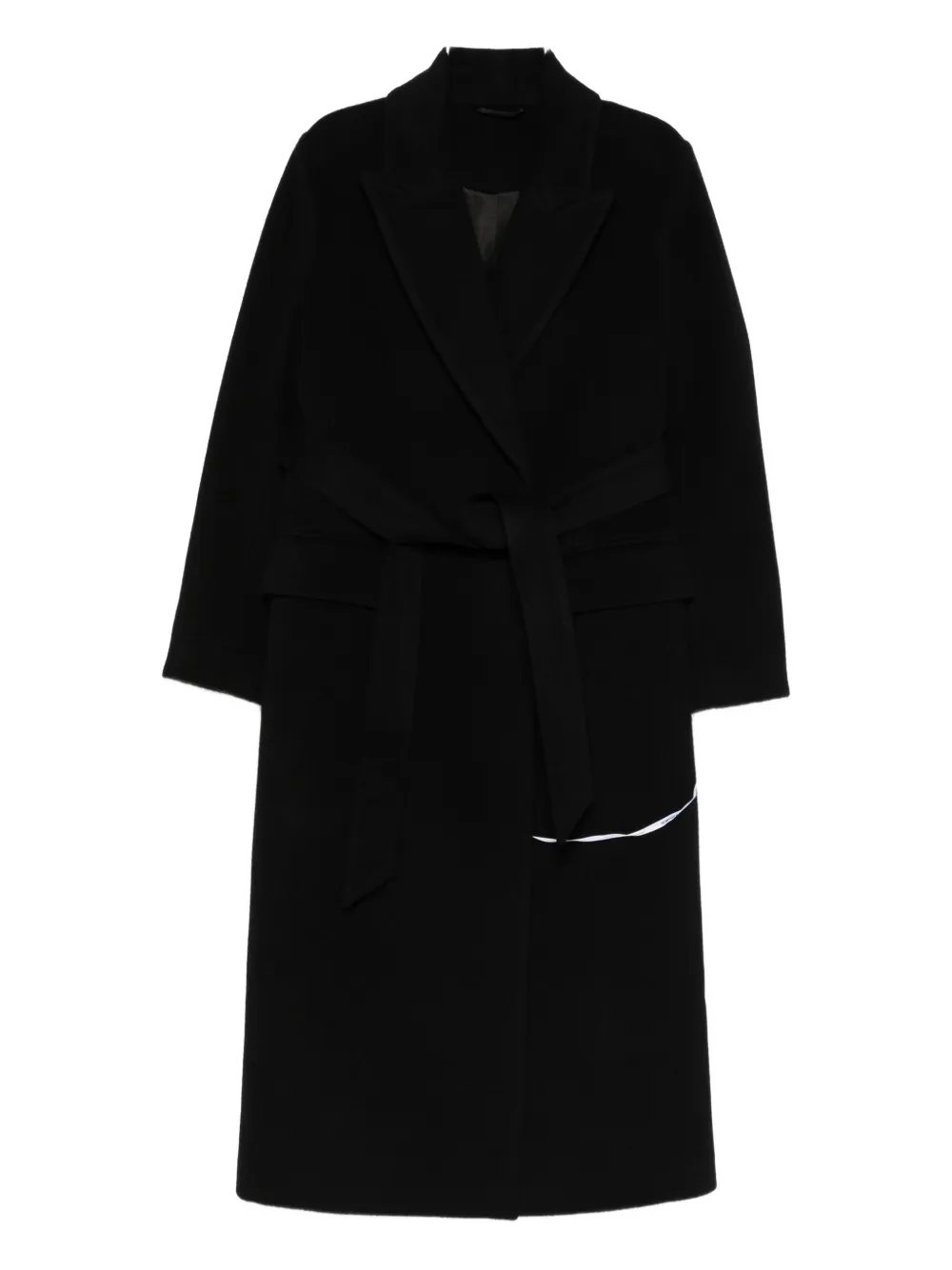 The Curated Collection Parisian Coat In Black