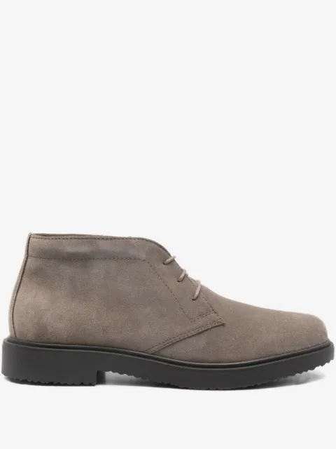 Geox lace-up leather boots