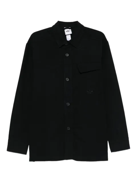 adidas buttoned pocket overshirt