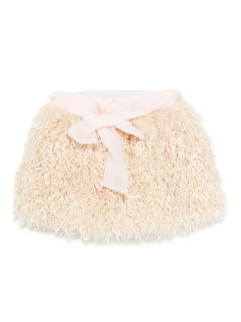 Miss Grant Kids bow-detail skirt