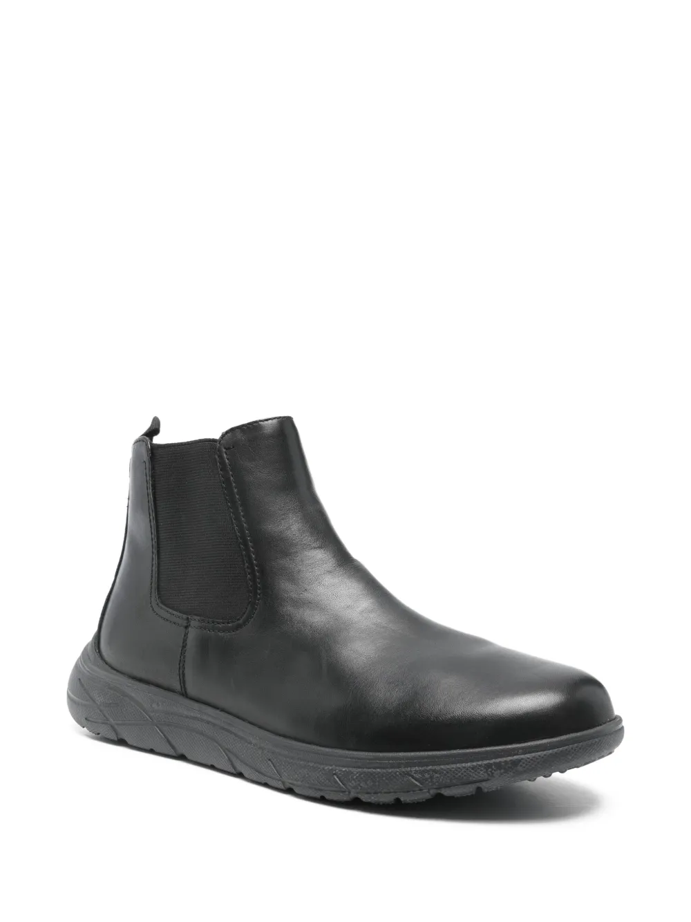 Geox Portello Leder elasticated leather boots | Chelsea Boots | Image 2