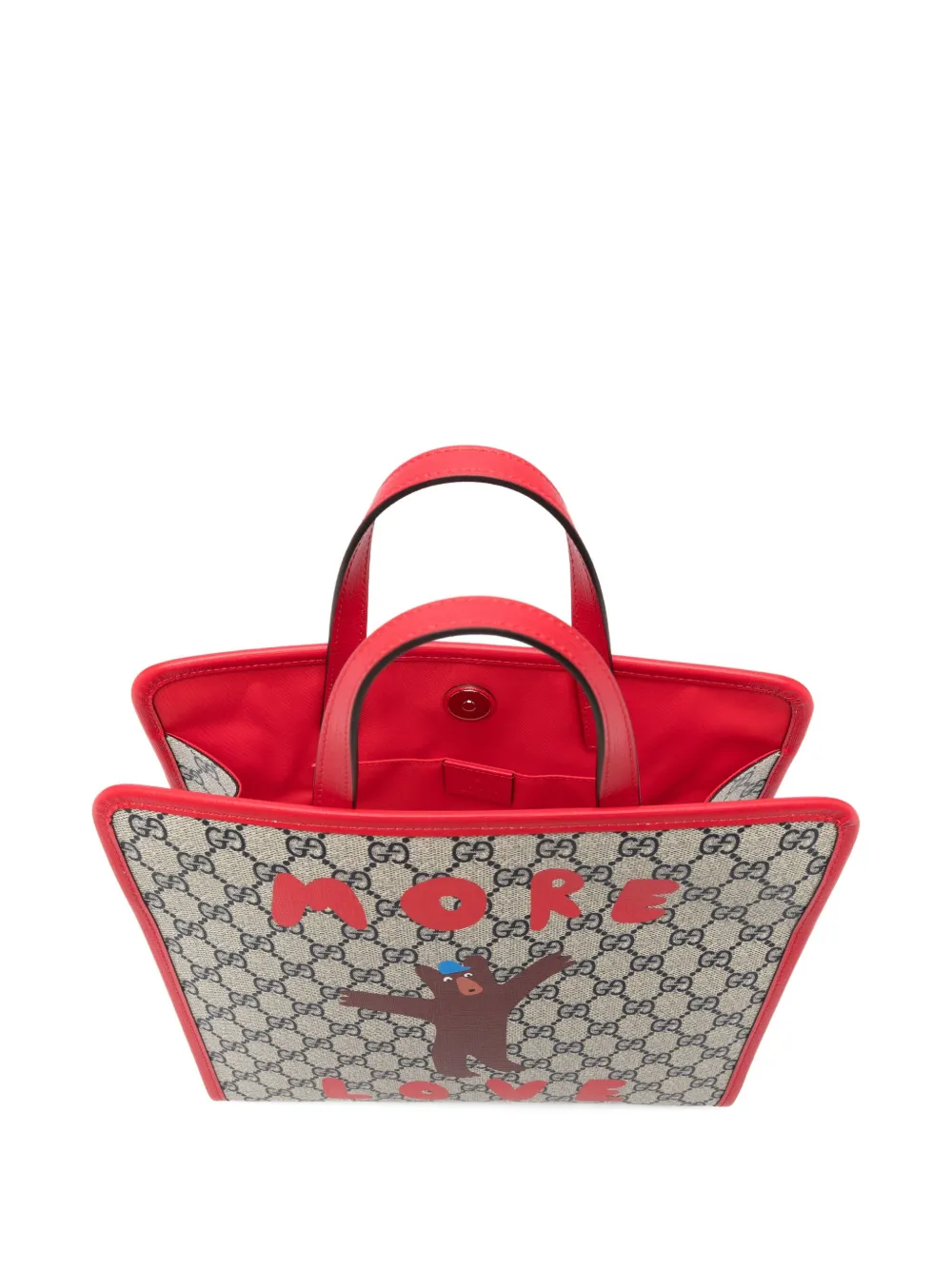 Gucci Kids x Euan Roberts GG Supreme shopper Beige