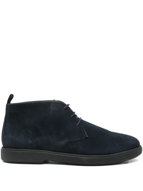 Geox lace-up leather desert boots