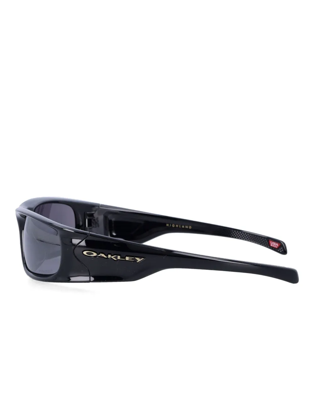 Oakley Highland zonnebril met rechthoekig montuur Zwart