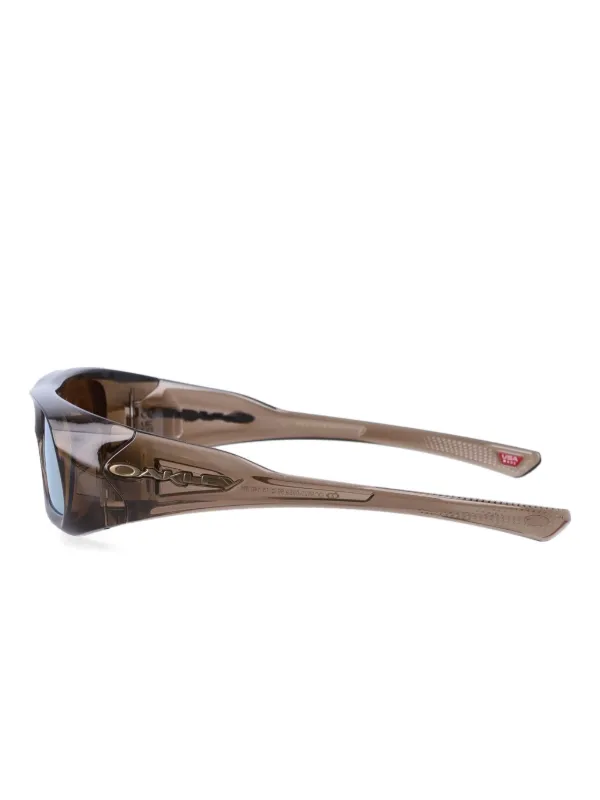 Oakley Rectangle Permian Sunglasses | Grey | FARFETCH GE