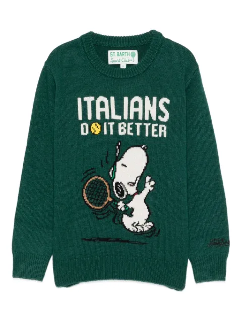 MC2 Saint Barth Kids свитер tennis snoopy