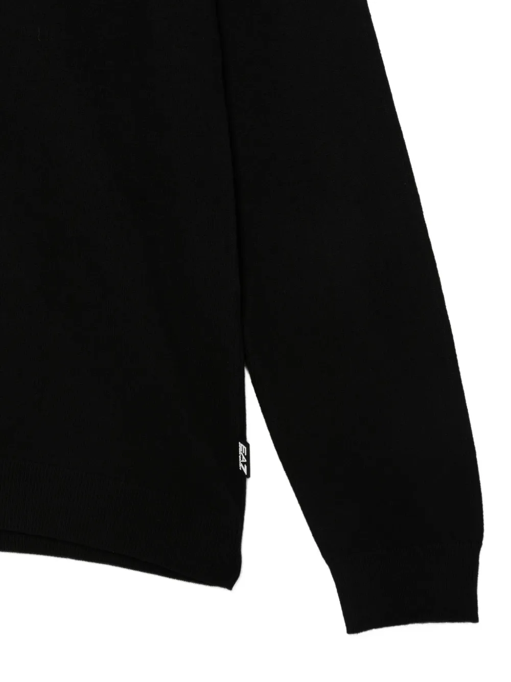 Ea7 Emporio Armani Trui met ronde hals Zwart