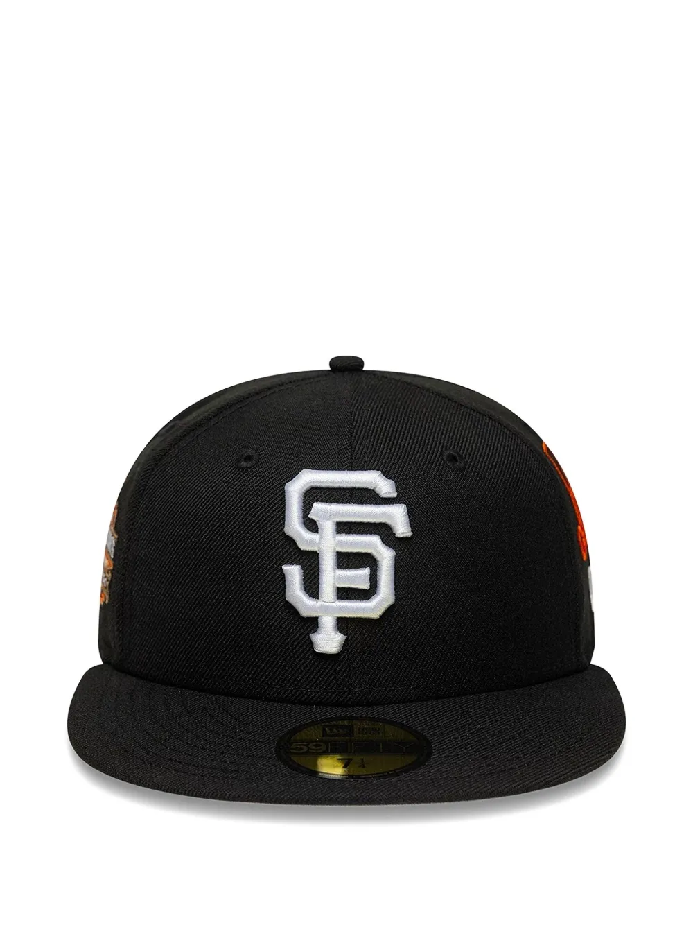 New Era Logo-embroidery Baseball Cap In Brown