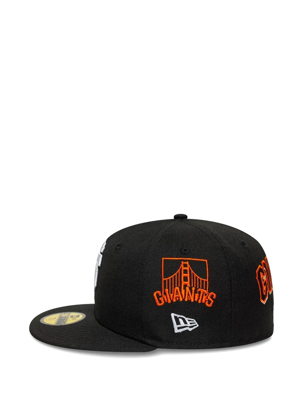 New Era Logo-embroidery Baseball Cap In Brown