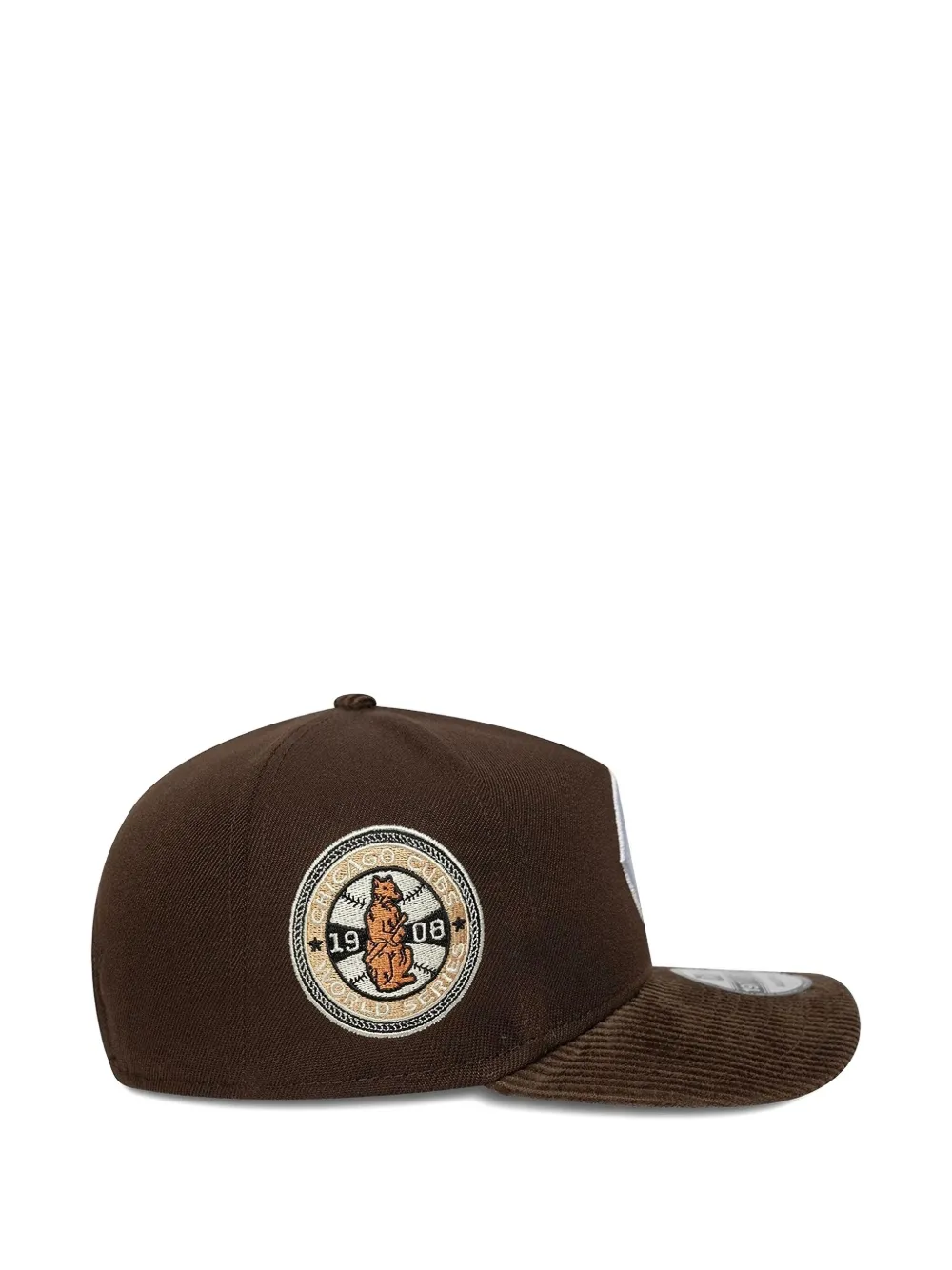 New Era 19twenty Chicago Cubs Mlb Cooperstown Cap In Brown