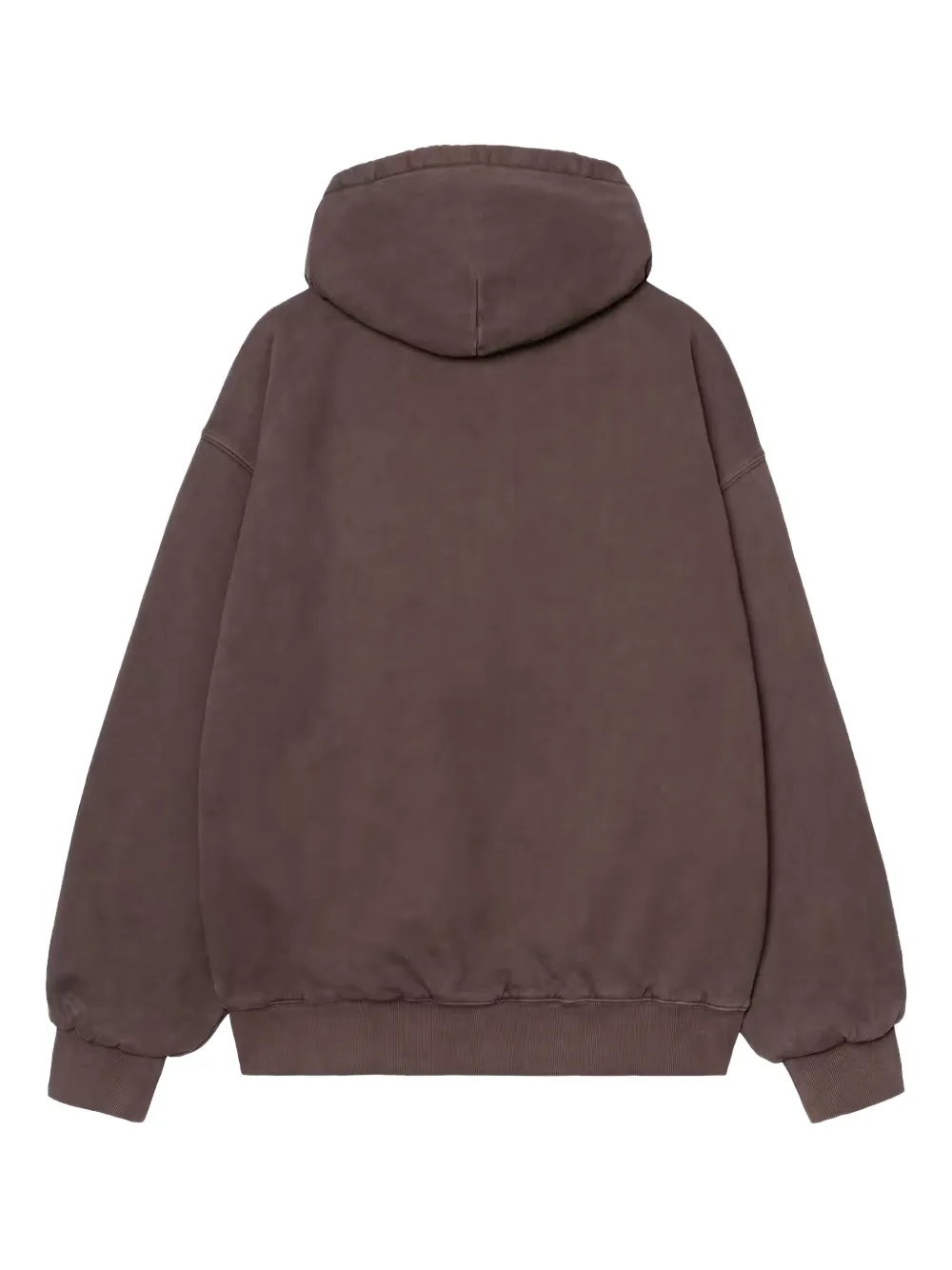 Carhartt Giubbino Hooded Vista Graphite In Brown