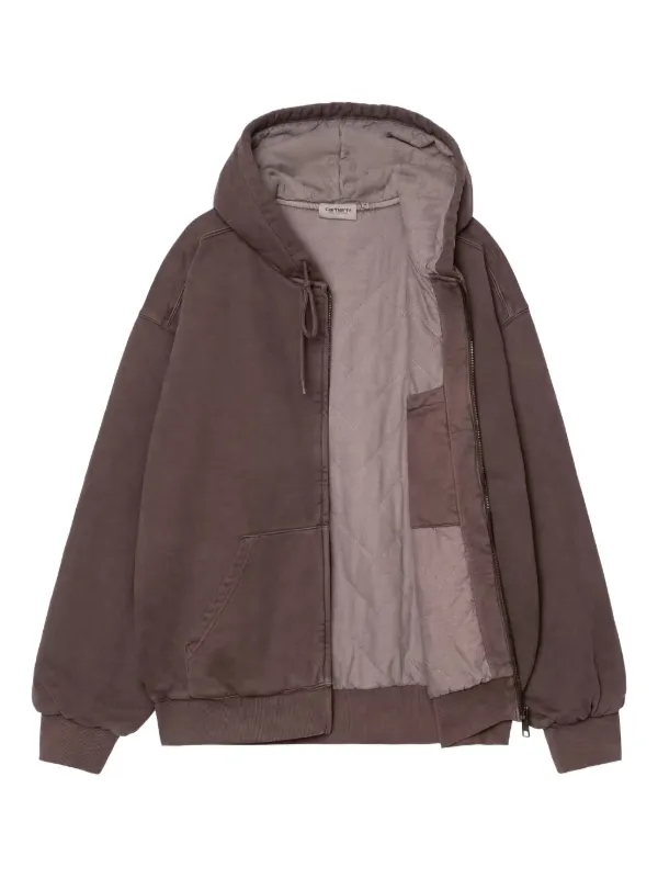 Carhartt WIP Vista Zipped Hoodie | Brown | FARFETCH