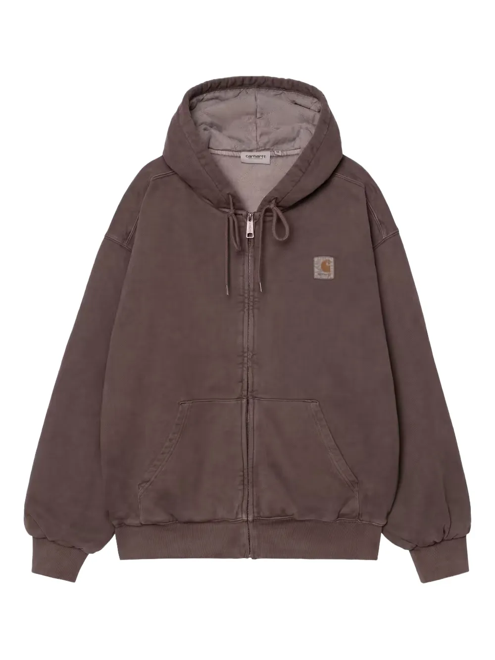 Carhartt WIP Vista zipped hoodie | Brown | Image 1