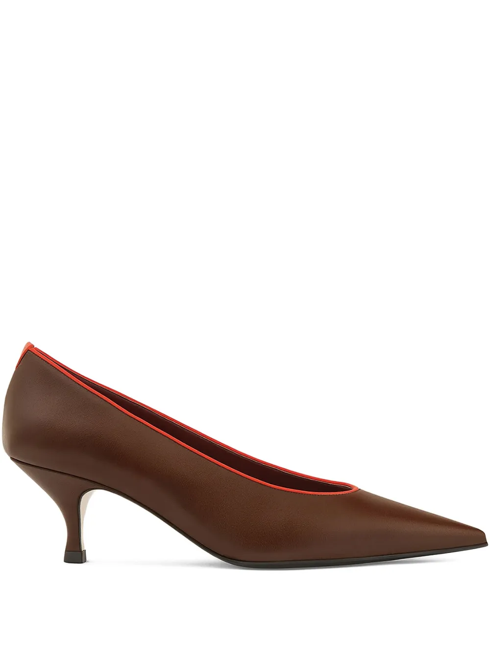 Morsica Bea Pointed Pumps In Brown