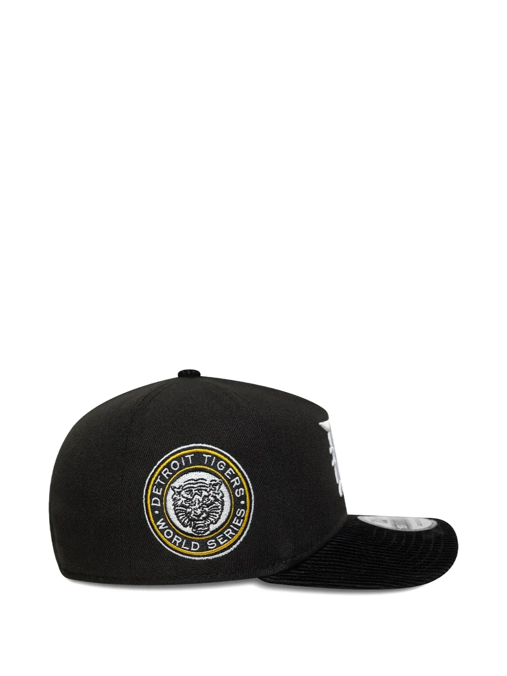 New Era 19twenty Corduroy-peaked Cap In Black