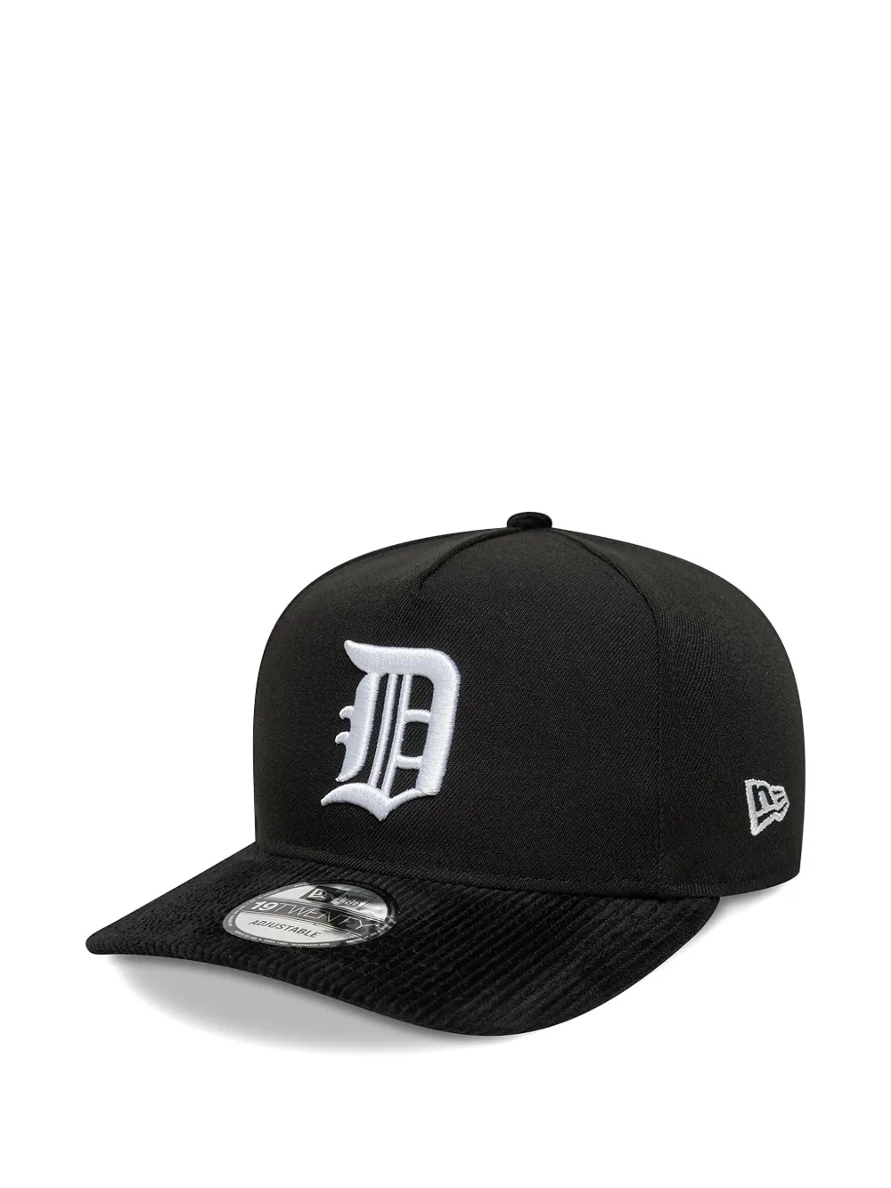 New Era 19twenty Corduroy-peaked Cap In Black