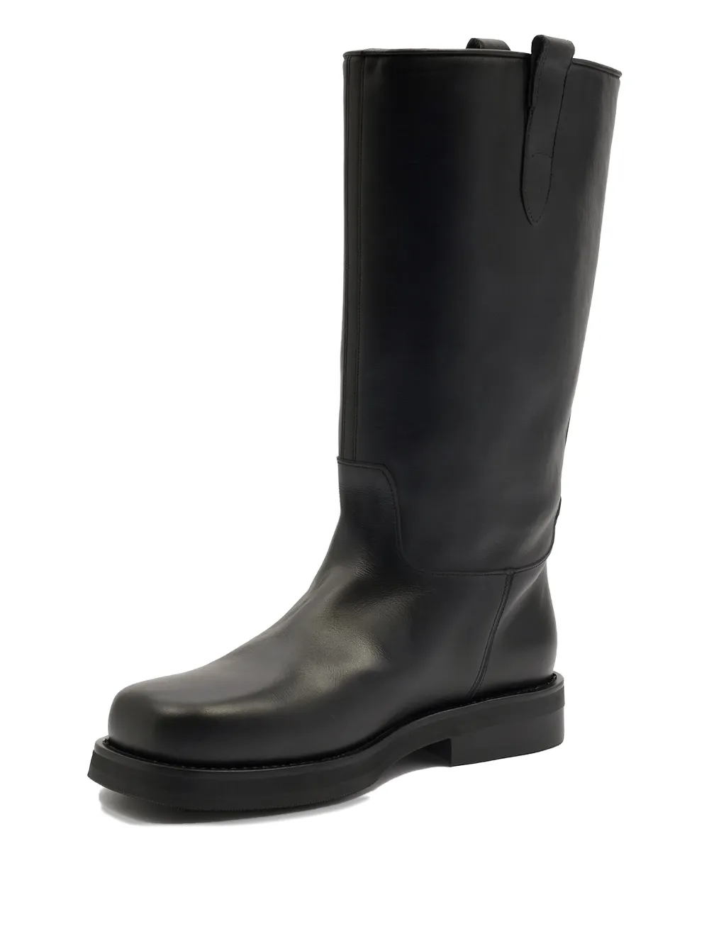 Morsica Berta Leather Boots In Black
