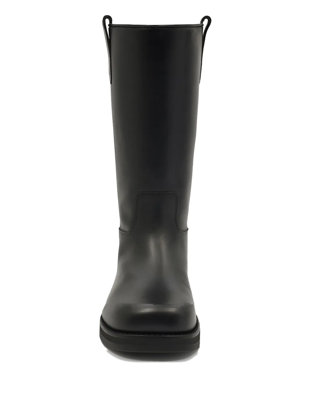 Morsica Berta Leather Boots In Black