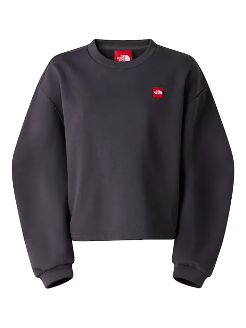 The North Face logo-patch cotton-blend sweatshirt