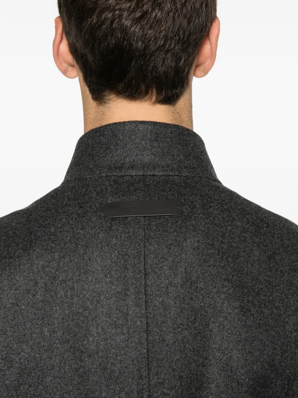 Zegna Button Pockets Jacket Grijs