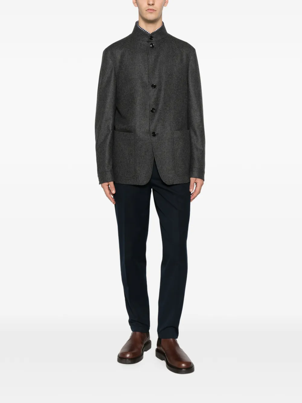 Zegna chamarra con bolsillo con botones | Chamarras bomber | Image 2