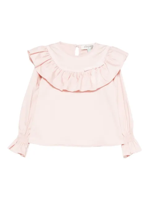 alapage blouse à détail de nœud