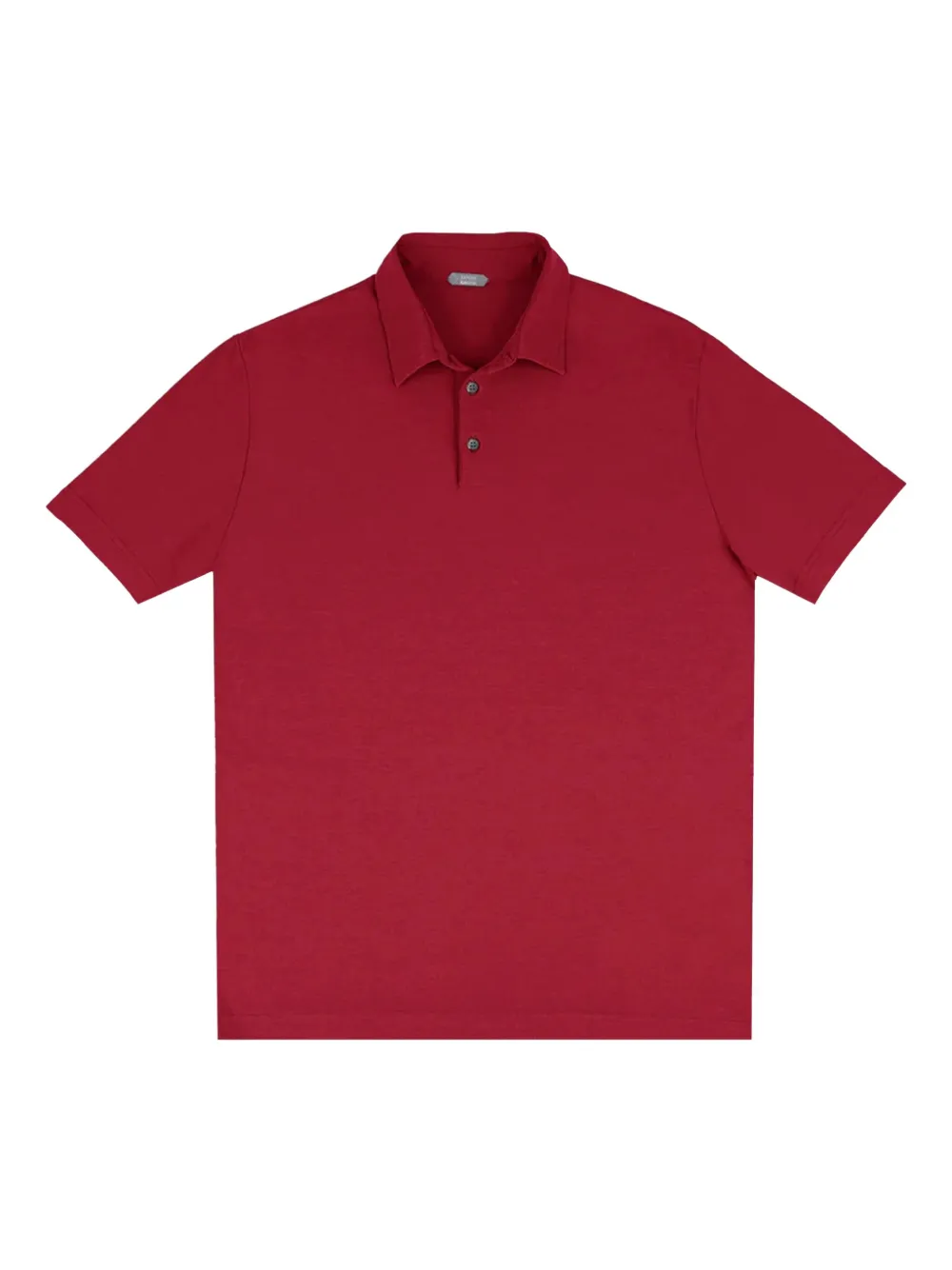 Zanone playera tipo polo con botones | rojo | Image 1