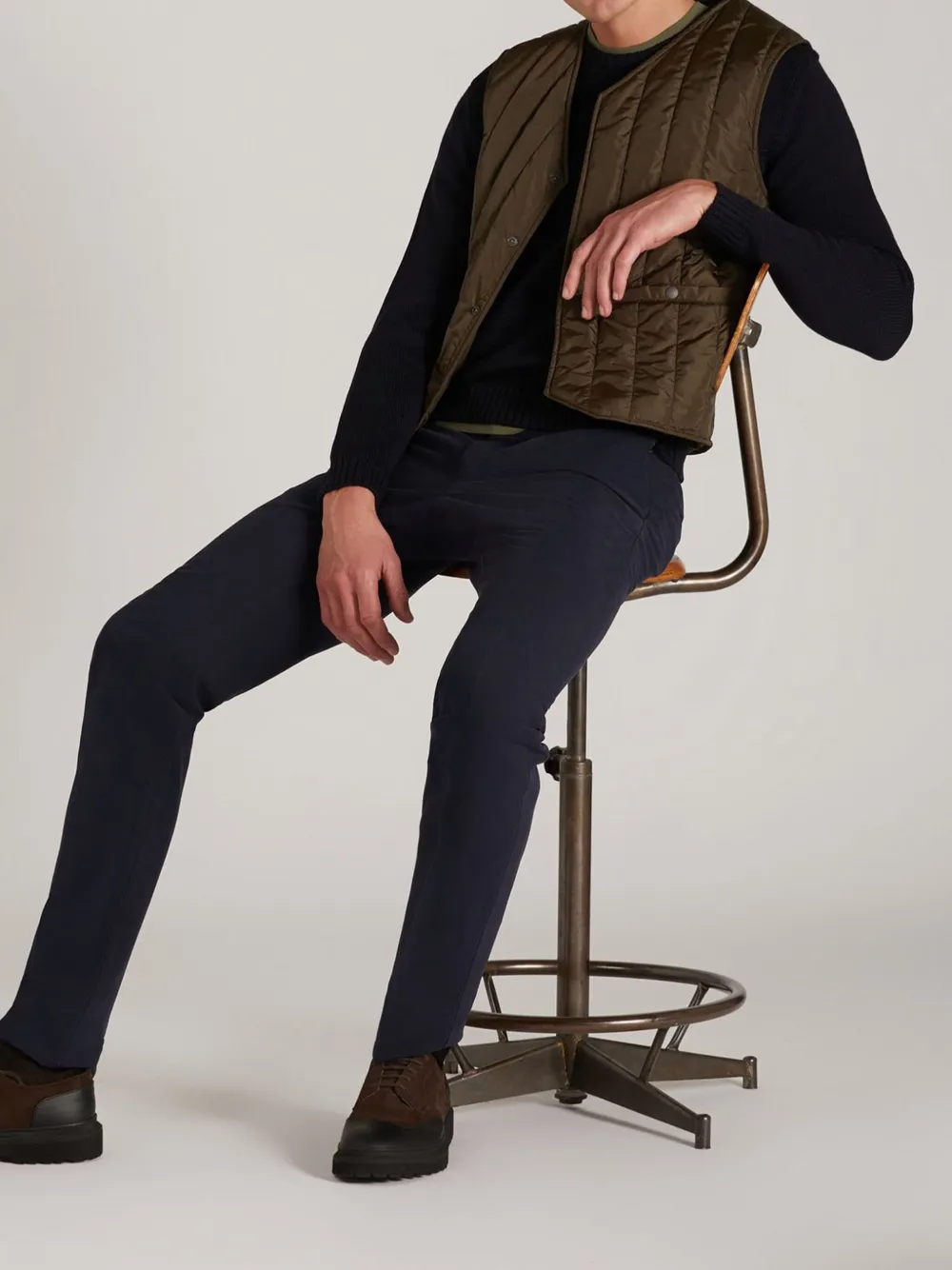 Montedoro Gewatteerde bodywarmer Bruin