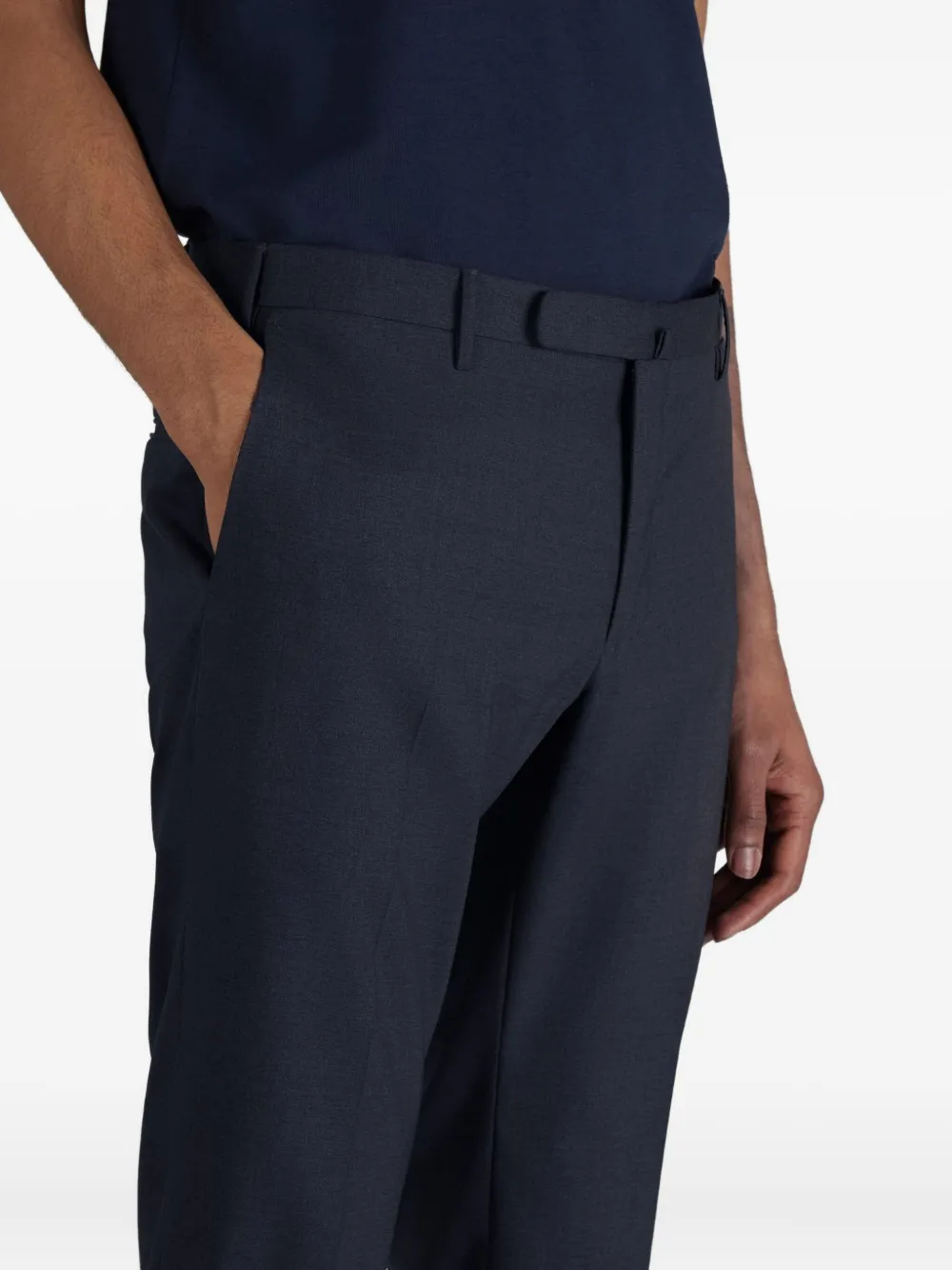 Slowear Pleated Trousers In Blue