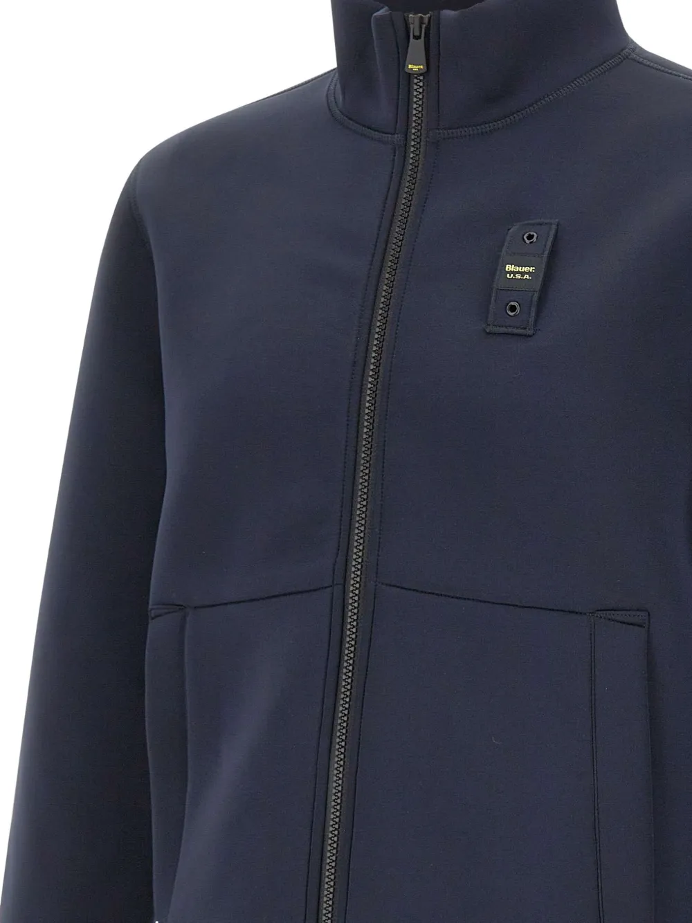 Blauer Halborn Zip-fastening Sweatshirt In Blue