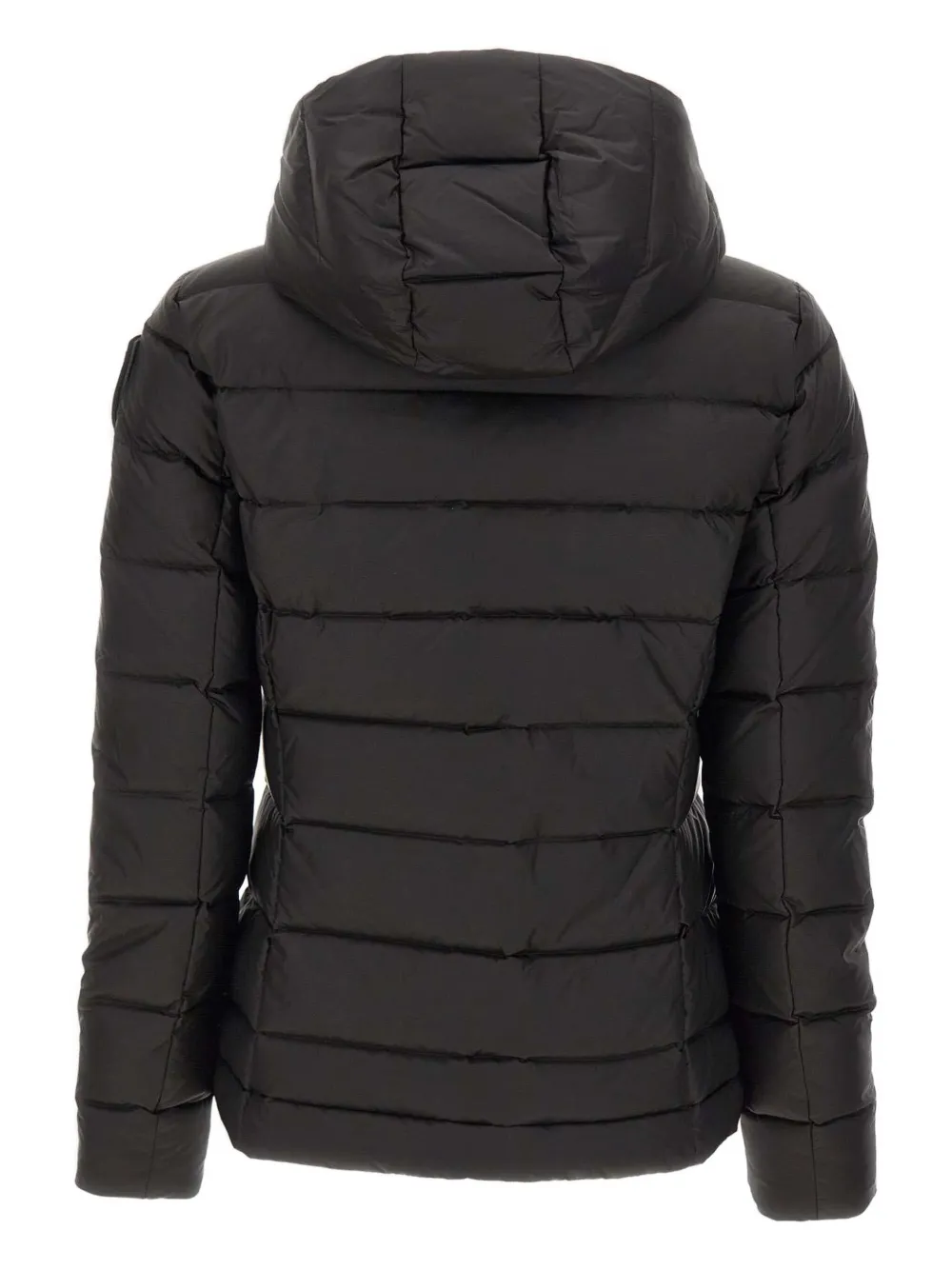 Blauer Charme Hooded Down Jacket In Black