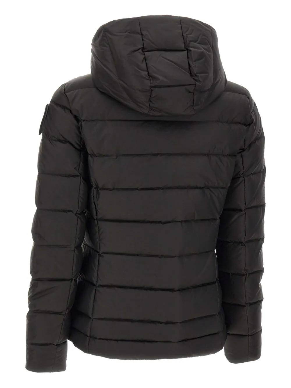 Blauer Charme Hooded Down Jacket In Black