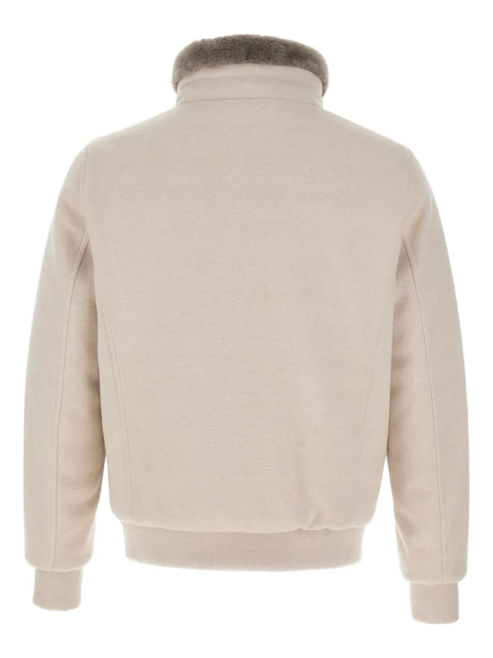 Moorer Cleros MRW button-fastening bomber jacket | Neutrals | Image 1