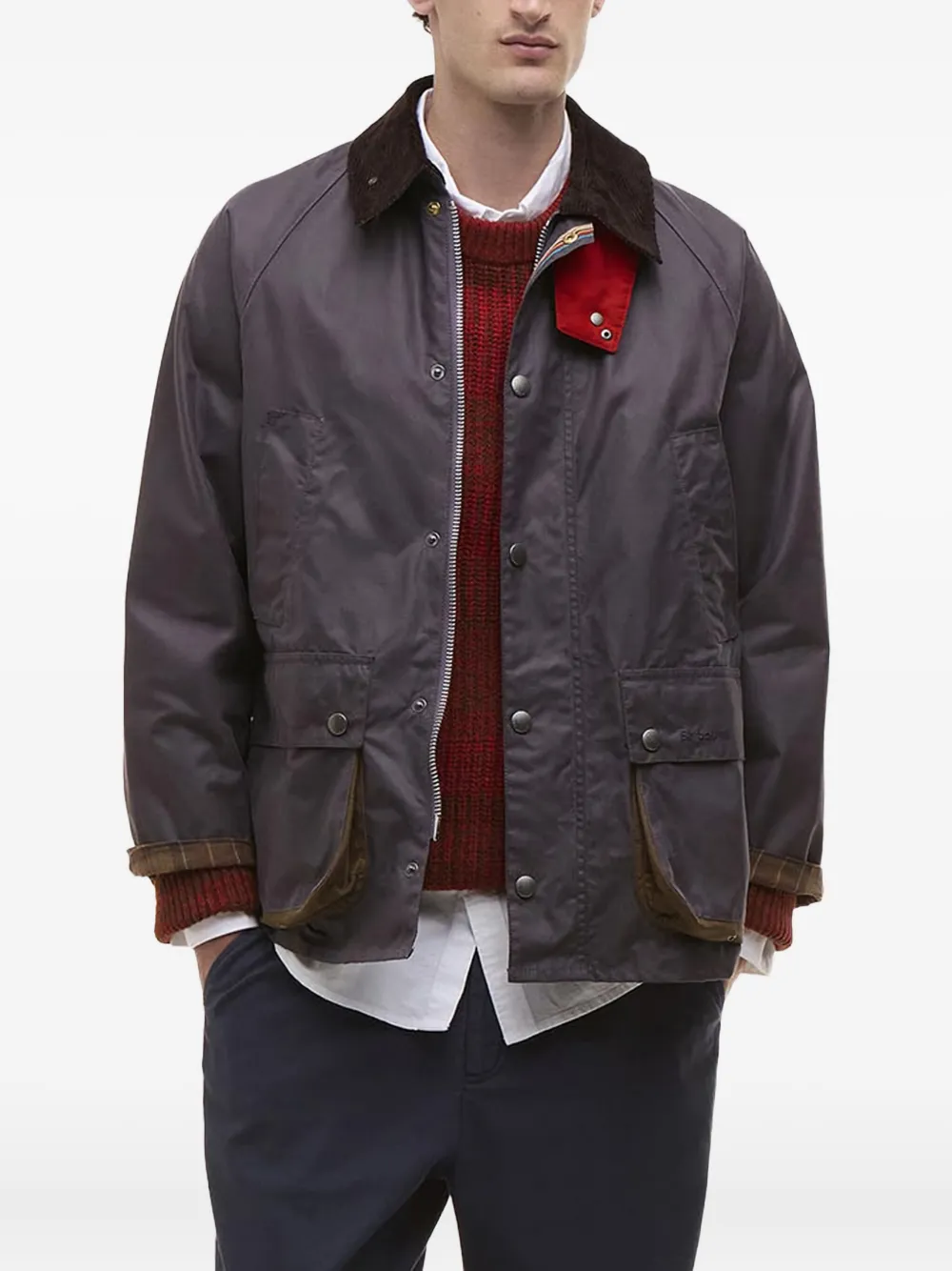 Paul Smith velvet-collar jacket | Shirt Jackets | Image 2