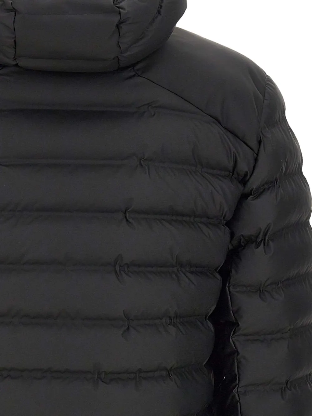 Blauer X Pirelli Capsule Hooded Zip Puffer Jacket In Black