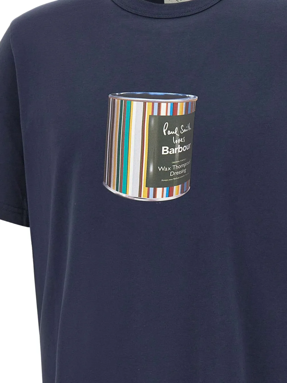 Chiara D'este Crewneck Front-print T-shirt In Blue