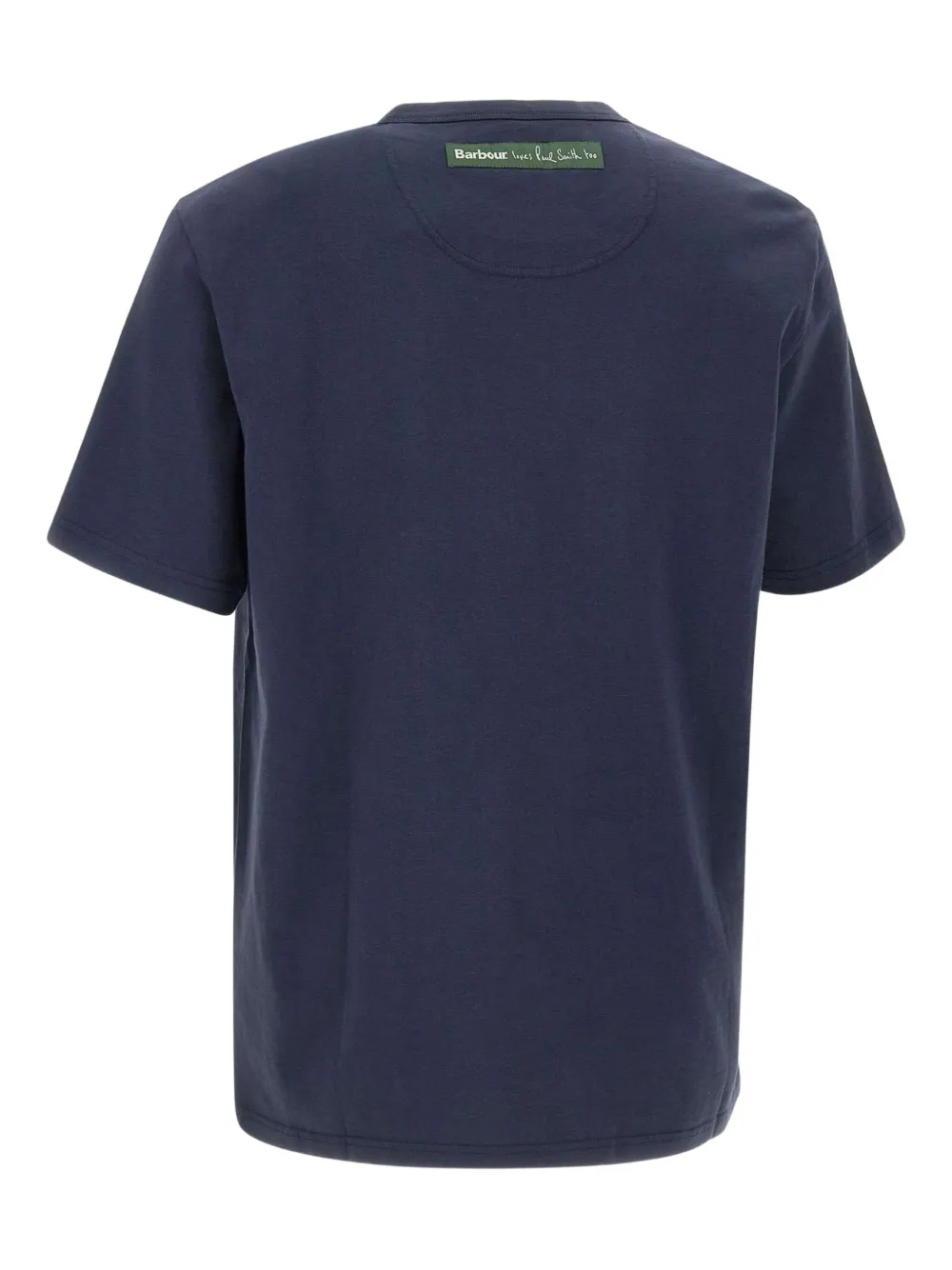 Chiara D'este Crewneck Front-print T-shirt In Blue
