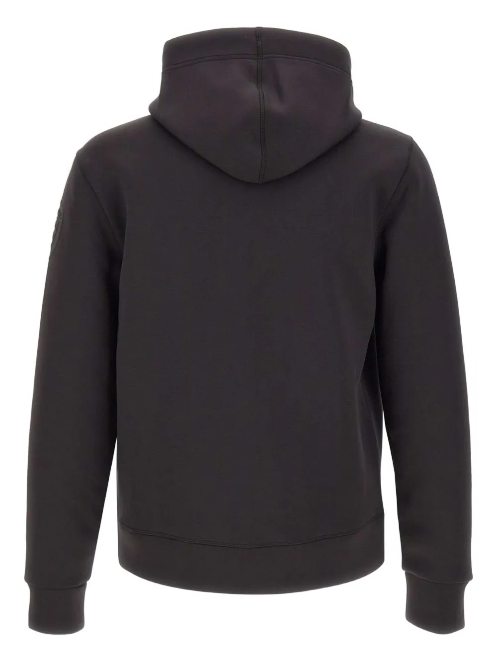 Blauer Drawstring Zipped Hoodie In Black