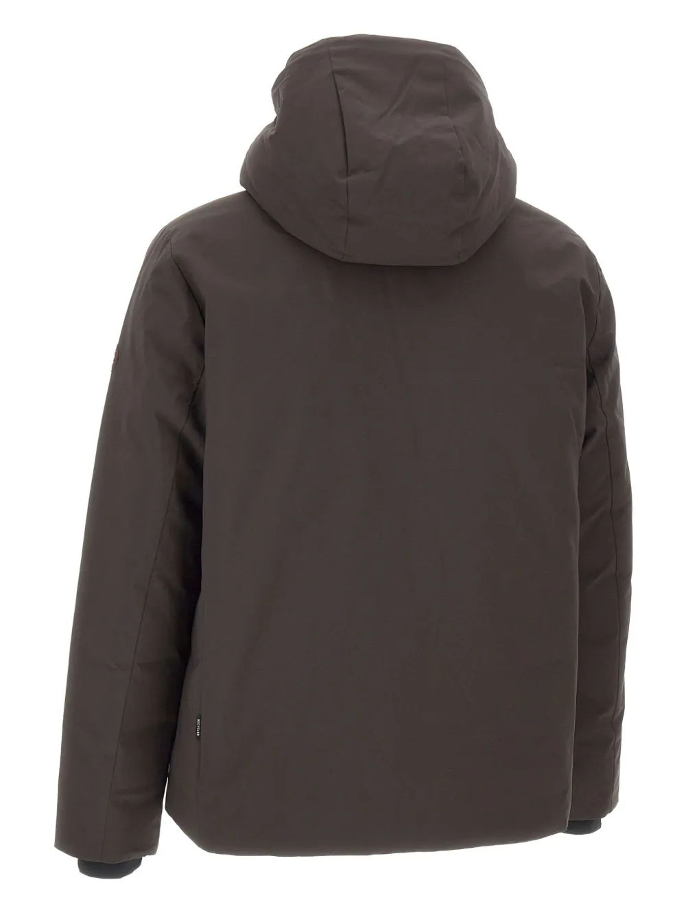 Save The Duck logo-patch padded jacket | Hooded Jackets | Image 2