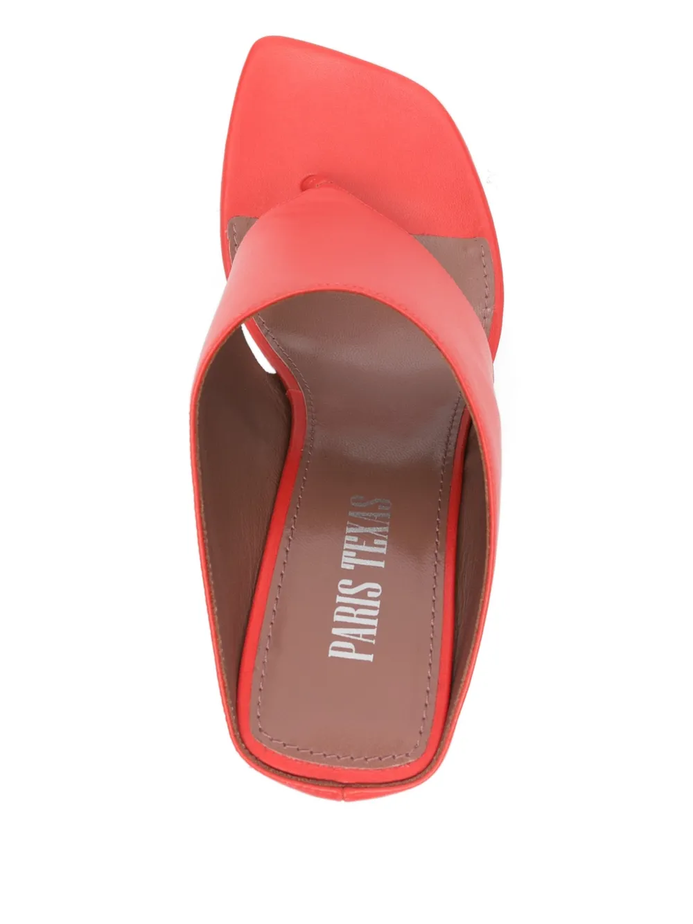 Paris Texas Lorena sandalen met bandje Rood