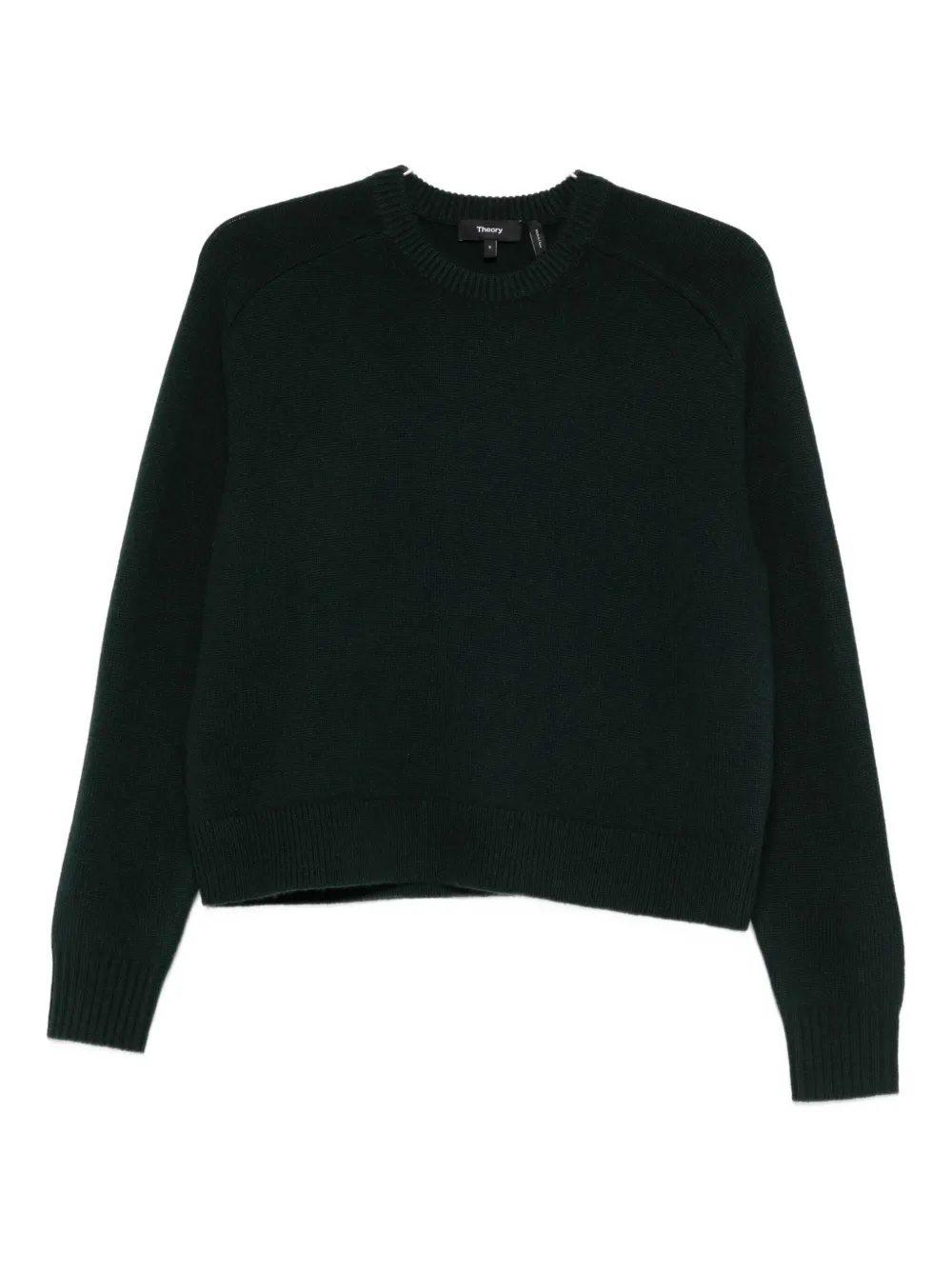 Theory suéter con cuello redondo | verde | Image 1