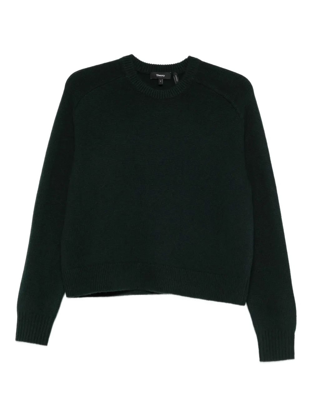 Theory suéter con cuello redondo | verde | Image 1