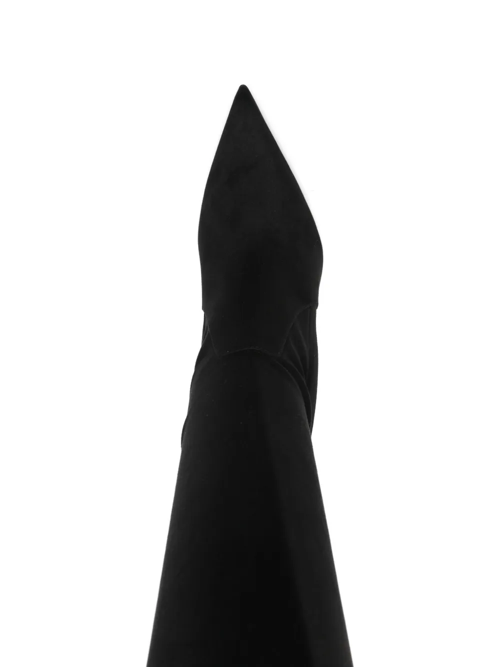 Sergio Levantesi Laarzen met puntige neus Zwart