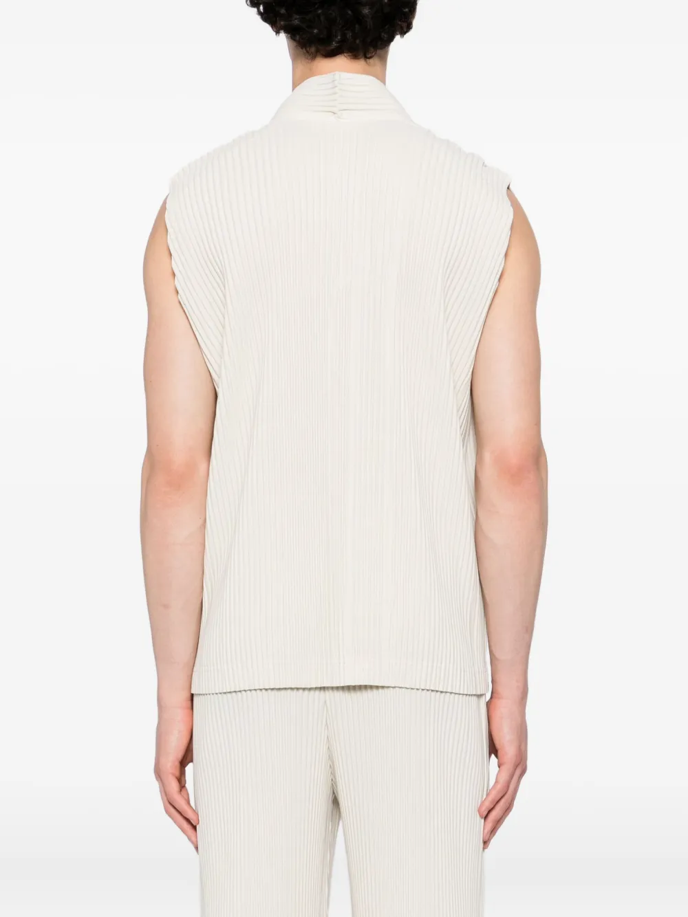 Issey Miyake Mc: September Vest In White