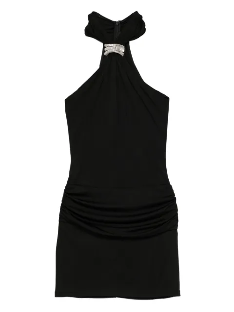 David Koma embellished gathered dress