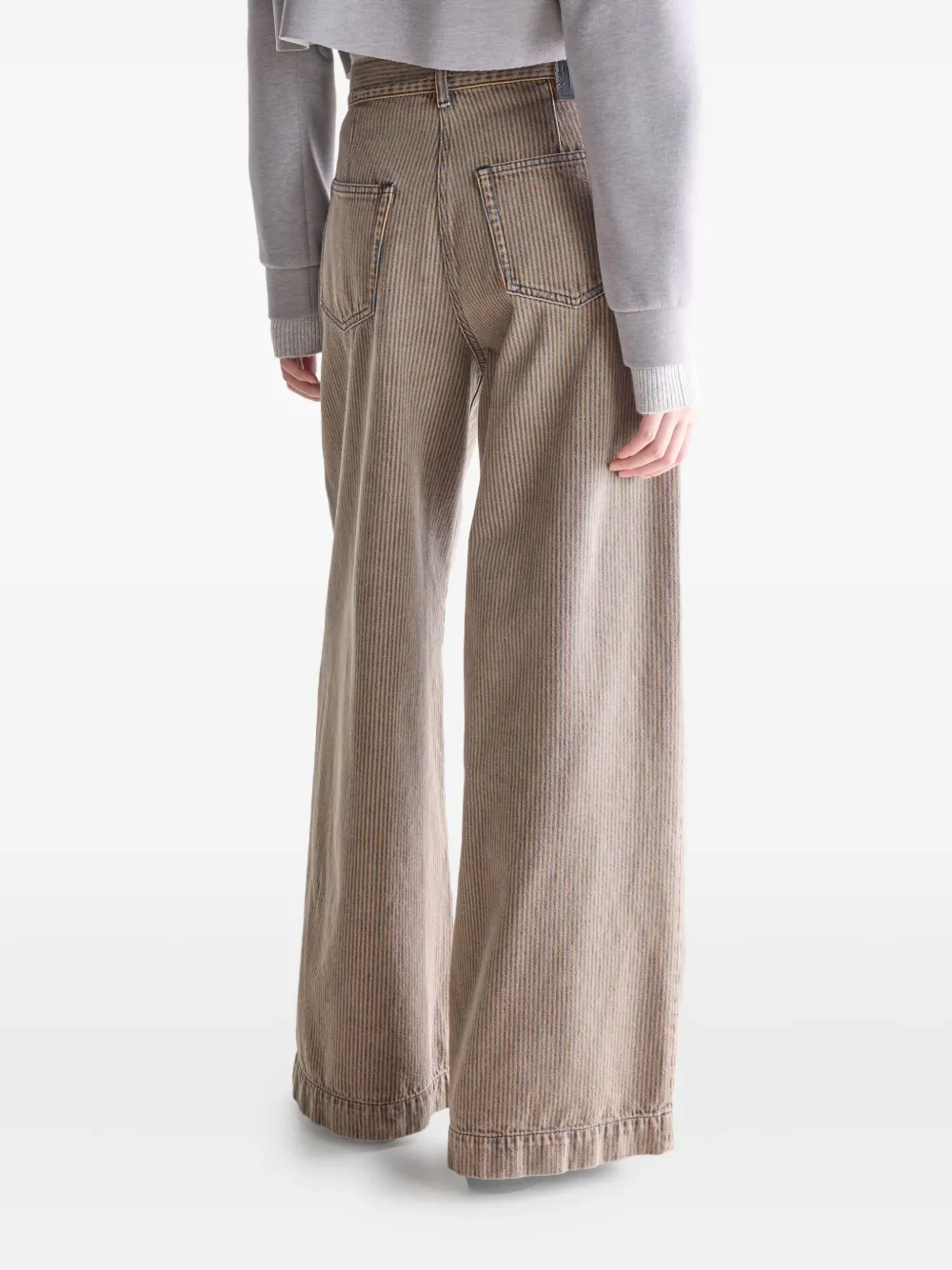 Bellerose N. 74 Cordory Denim In Brown