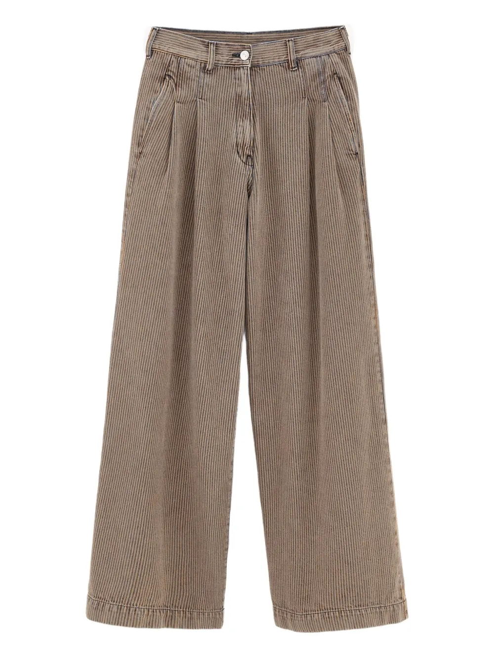 Bellerose N. 74 Cordory Denim In Brown