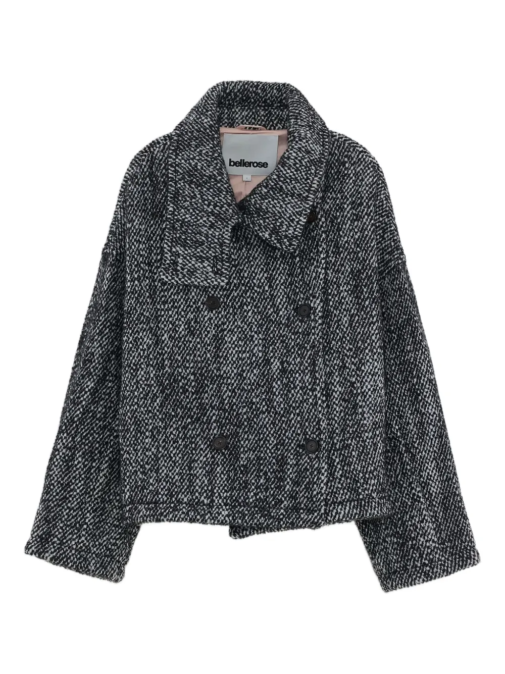 Bellerose Jasmin double-breasted wool jacket | Grey | Image 1