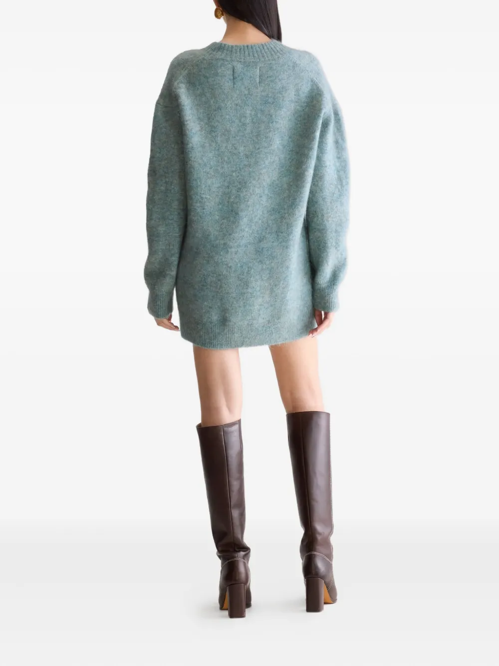 Bellerose Auris V-neck Sweater In Blue