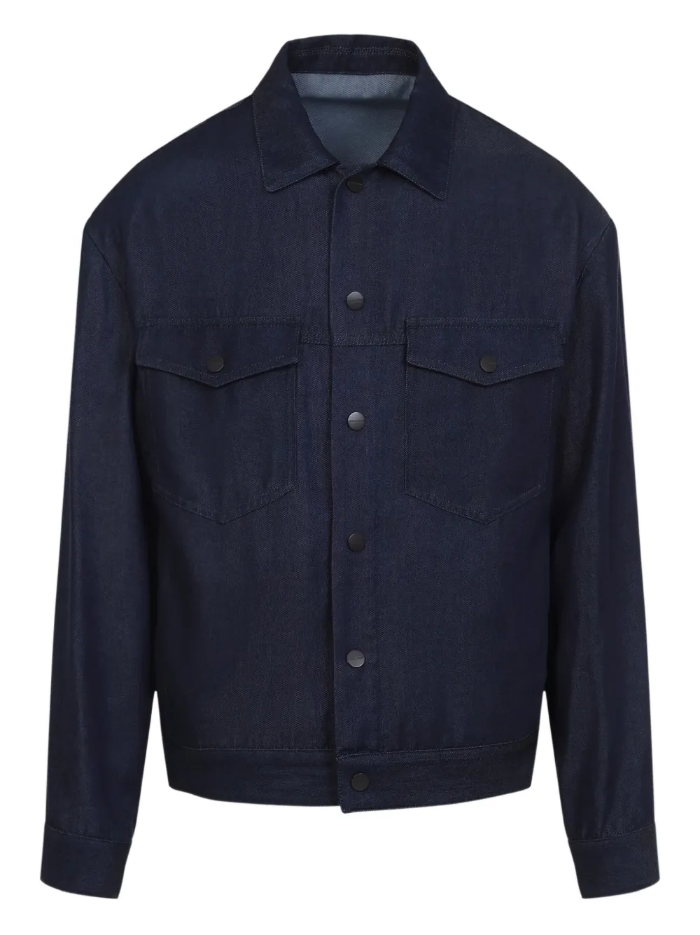 Giorgio Armani buttoned pocket jacket | Blue | Image 1